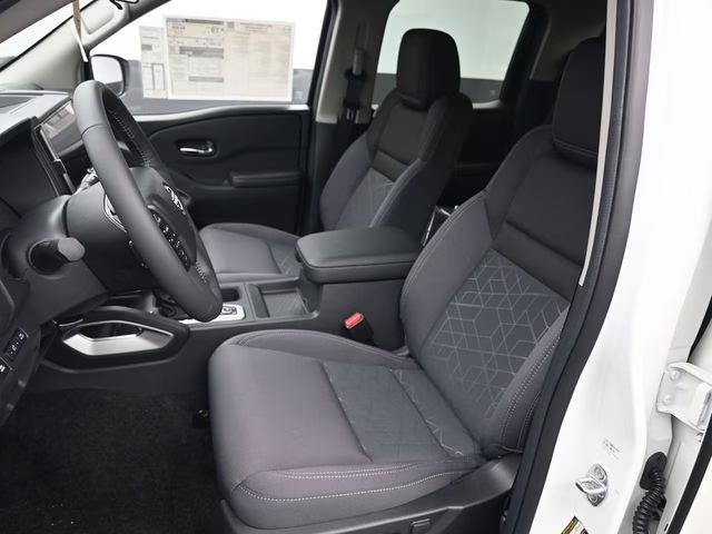 2026 Glacier White Nissan Frontier SV 4X4 Truck