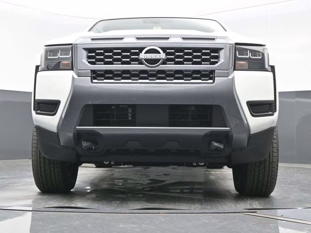 2026 Glacier White Nissan Frontier SV 4X4 Truck