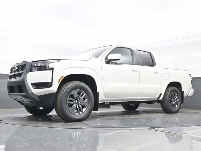 2026 Glacier White Nissan Frontier SV 4X4 Truck