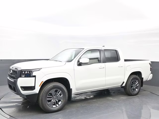 2026 Glacier White Nissan Frontier SV 4X4 Truck