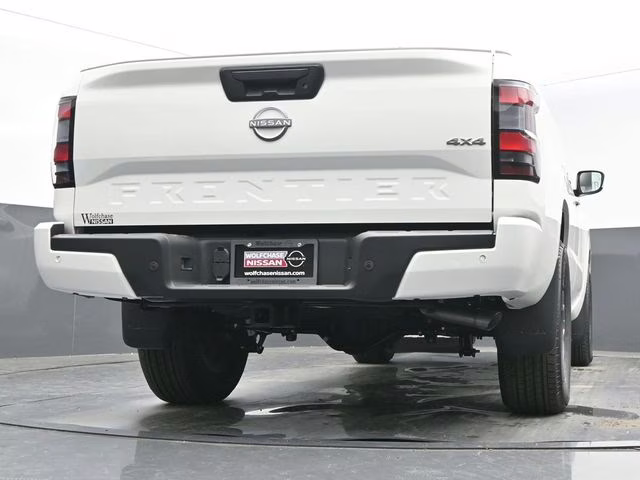 2026 Glacier White Nissan Frontier SV 4X4 Truck