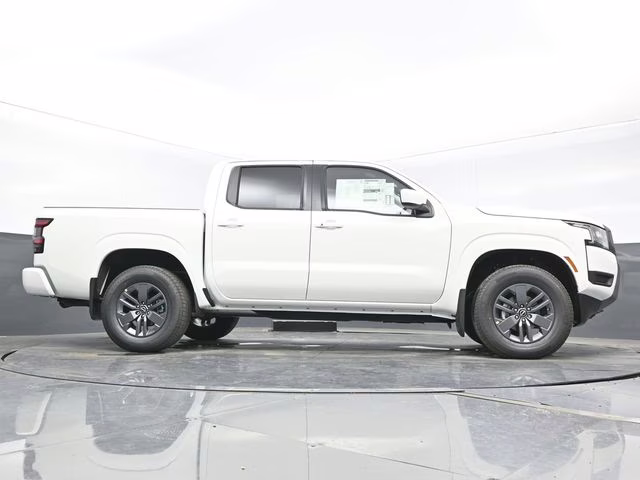 2026 Glacier White Nissan Frontier SV 4X4 Truck