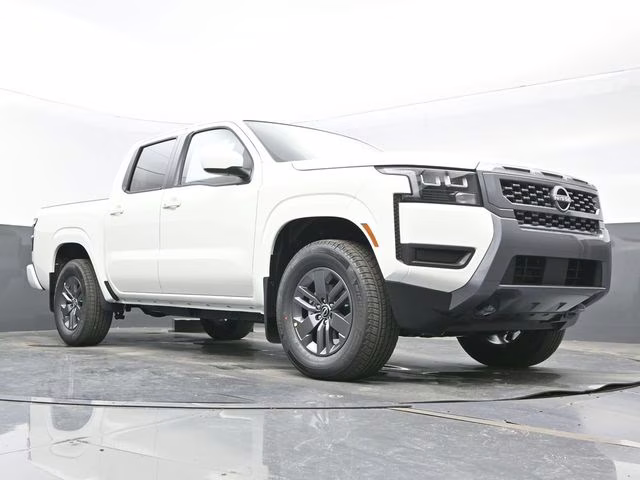 2026 Glacier White Nissan Frontier SV 4X4 Truck