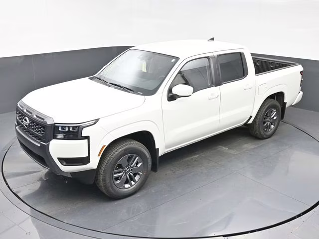 2026 Glacier White Nissan Frontier SV 4X4 Truck
