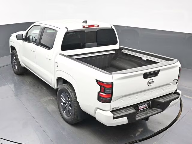 2026 Glacier White Nissan Frontier SV 4X4 Truck
