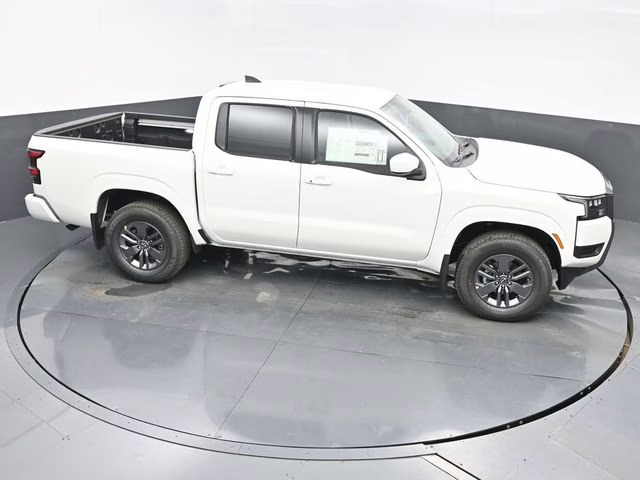 2026 Glacier White Nissan Frontier SV 4X4 Truck