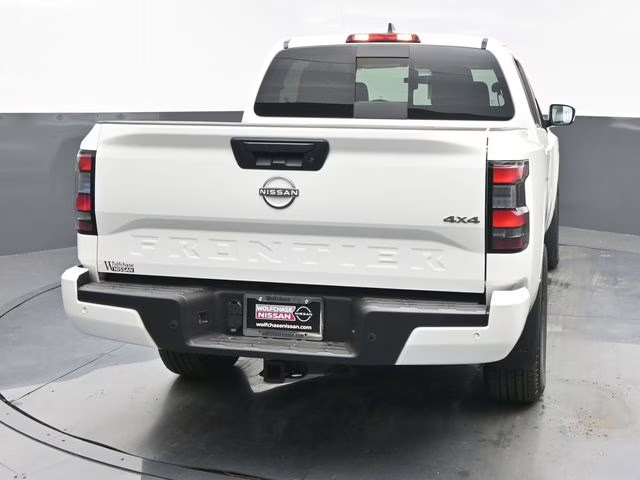 2026 Glacier White Nissan Frontier SV 4X4 Truck