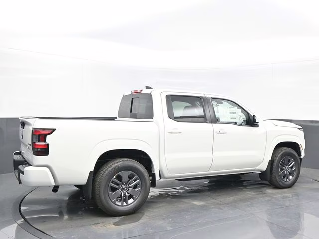 2026 Glacier White Nissan Frontier SV 4X4 Truck