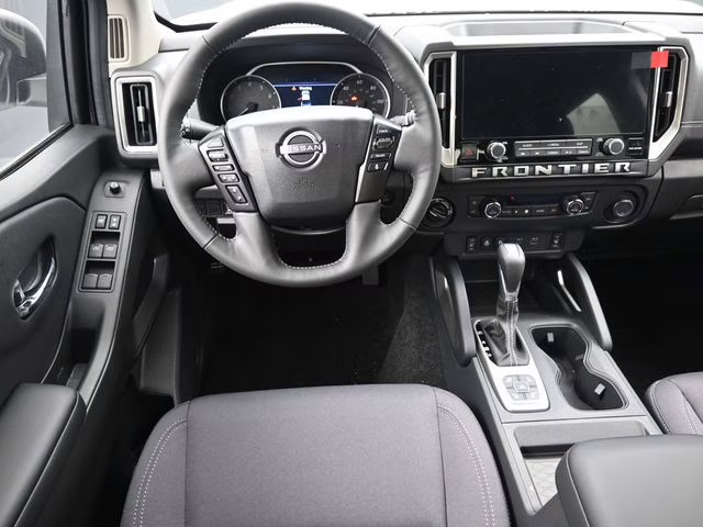 2026 Glacier White Nissan Frontier SV 4X4 Truck