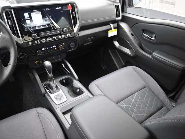 2026 Glacier White Nissan Frontier SV 4X4 Truck
