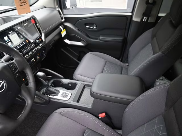 2026 Glacier White Nissan Frontier SV 4X4 Truck