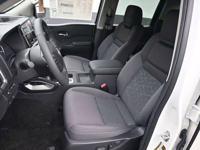 2026 Glacier White Nissan Frontier SV 4X4 Truck