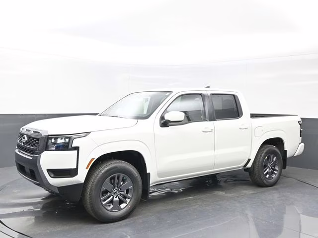 2026 Glacier White Nissan Frontier SV 4X4 Truck