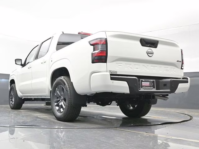 2026 Glacier White Nissan Frontier SV 4X4 Truck