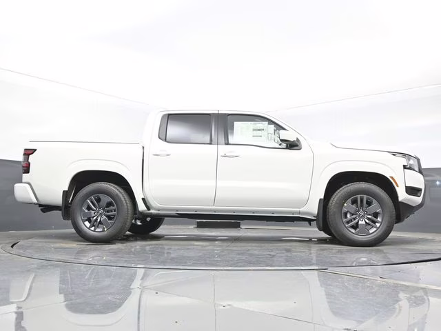 2026 Glacier White Nissan Frontier SV 4X4 Truck