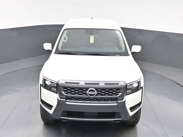 2026 Glacier White Nissan Frontier SV 4X4 Truck