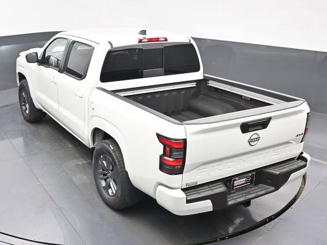 2026 Glacier White Nissan Frontier SV 4X4 Truck