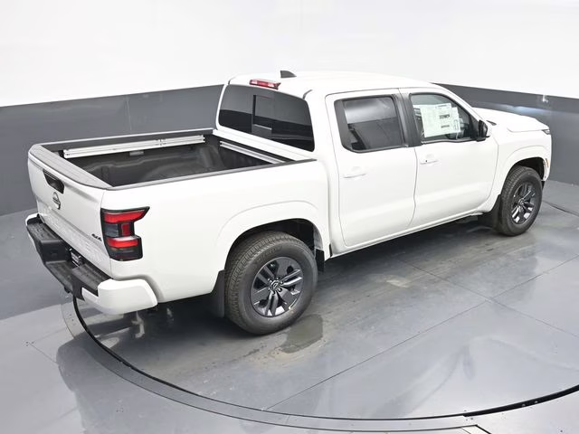2026 Glacier White Nissan Frontier SV 4X4 Truck