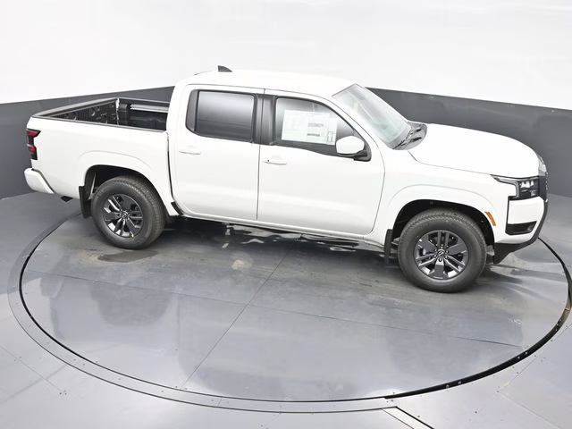 2026 Glacier White Nissan Frontier SV 4X4 Truck