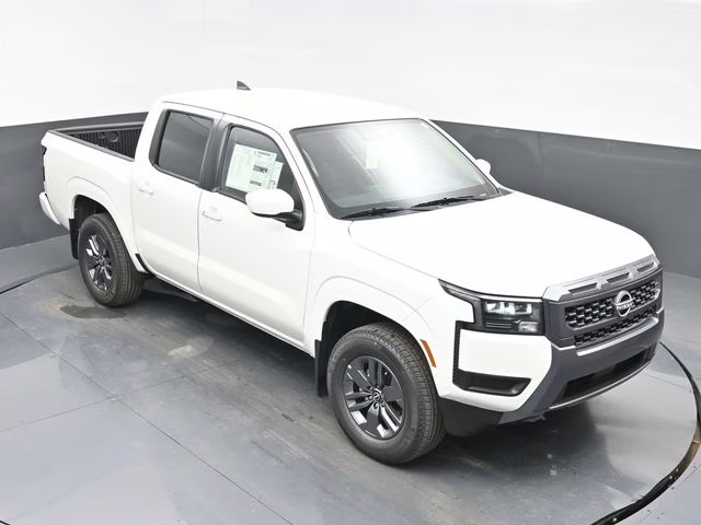 2026 Glacier White Nissan Frontier SV 4X4 Truck