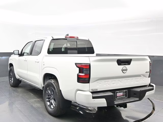 2026 Glacier White Nissan Frontier SV 4X4 Truck