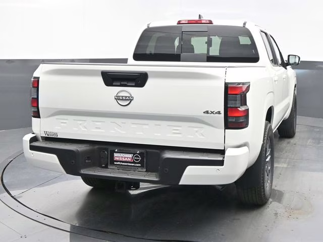 2026 Glacier White Nissan Frontier SV 4X4 Truck