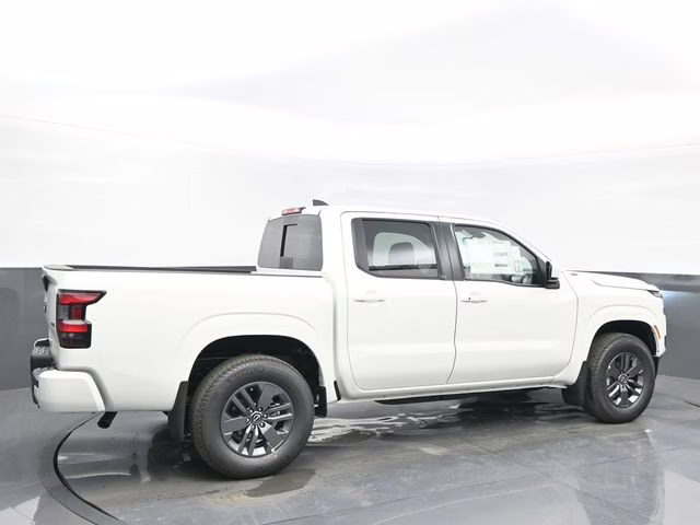 2026 Glacier White Nissan Frontier SV 4X4 Truck