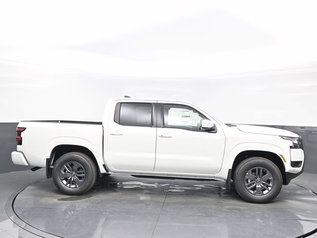 2026 Glacier White Nissan Frontier SV 4X4 Truck