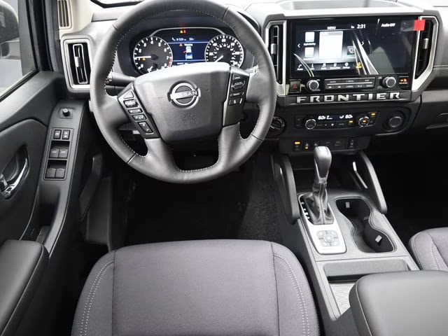 2026 Glacier White Nissan Frontier SV 4X4 Truck