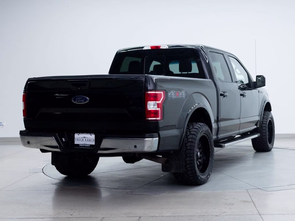 2018 Black Ford F-150 Lariat 4X4 Truck