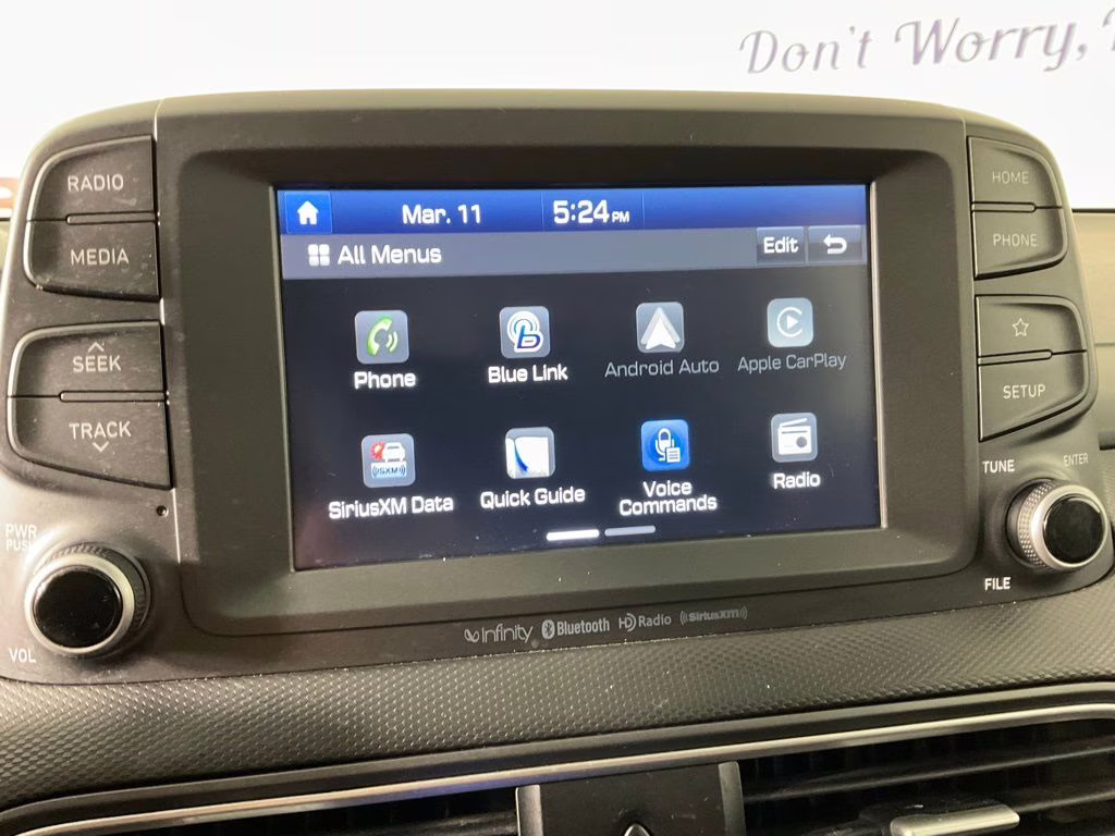 2020 Thunder Gray Hyundai Kona Limited FWD SUV