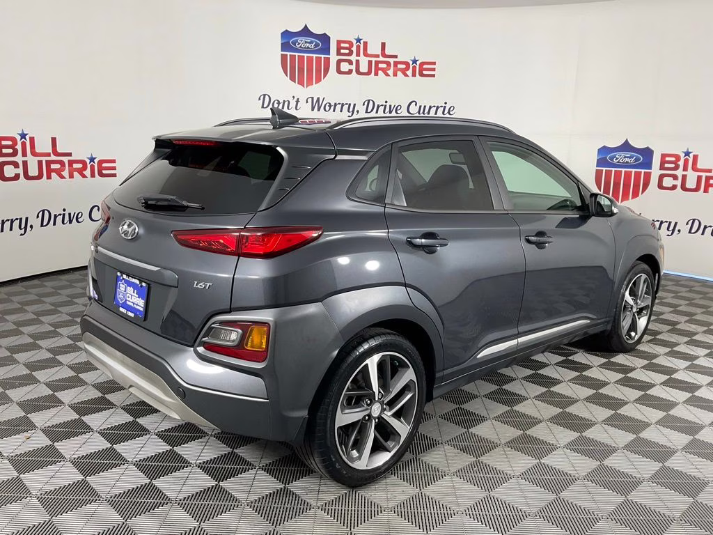 2020 Thunder Gray Hyundai Kona Limited FWD SUV