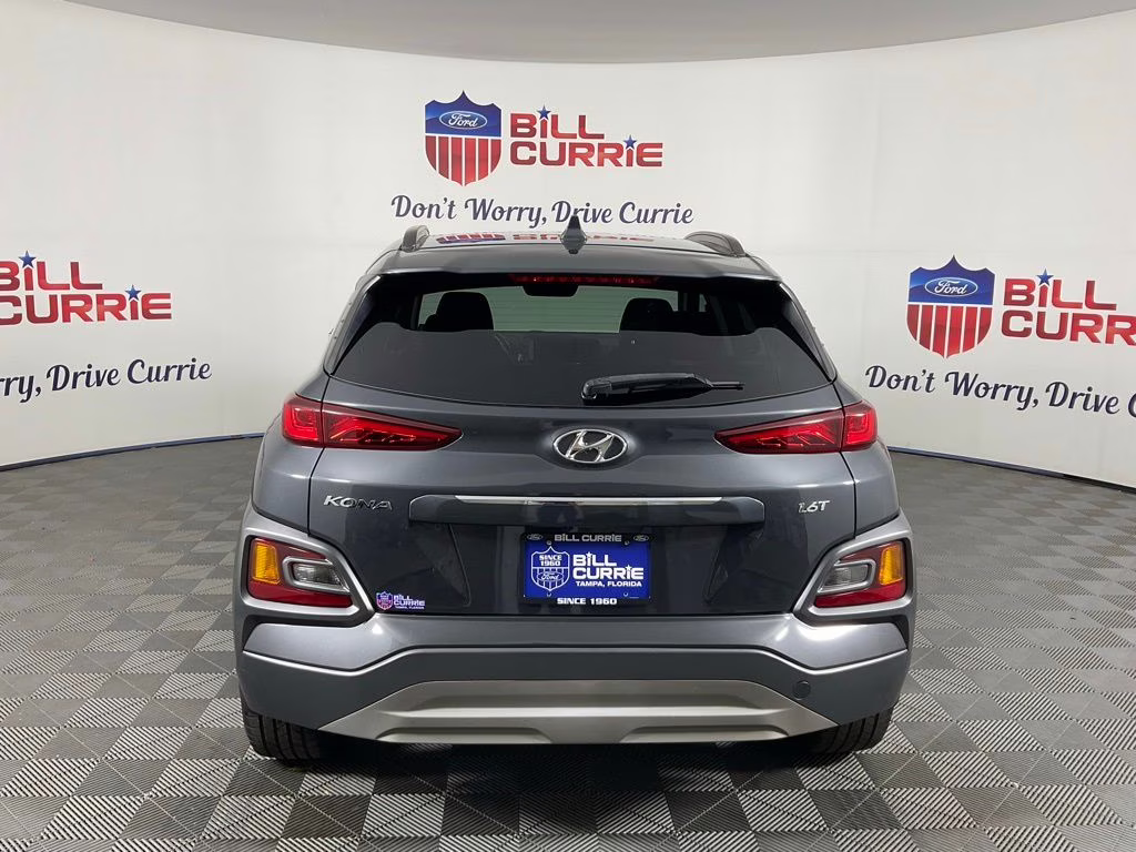 2020 Thunder Gray Hyundai Kona Limited FWD SUV