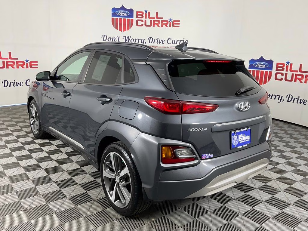 2020 Thunder Gray Hyundai Kona Limited FWD SUV