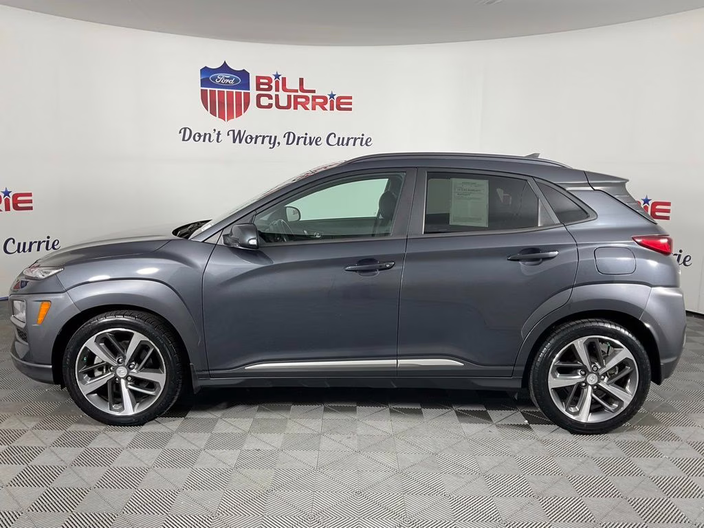 2020 Thunder Gray Hyundai Kona Limited FWD SUV