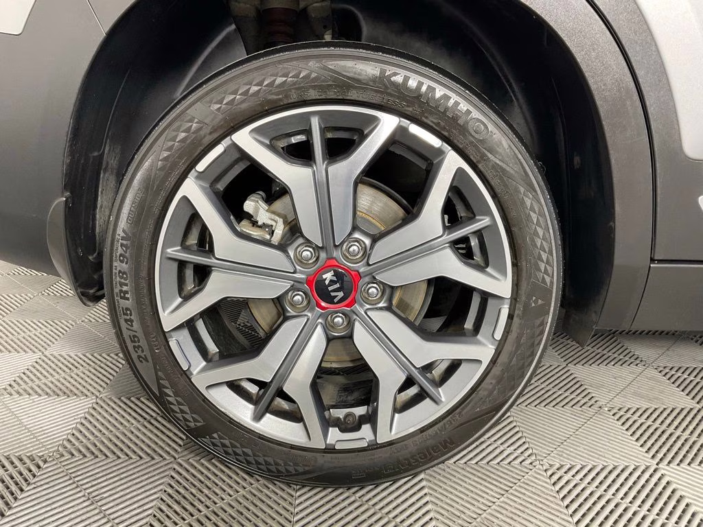 2021 Steel Gray Kia Seltos SX AWD SUV