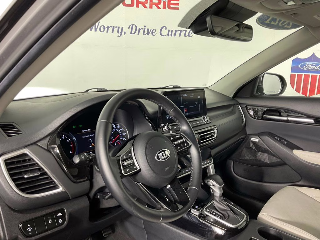 2021 Steel Gray Kia Seltos SX AWD SUV