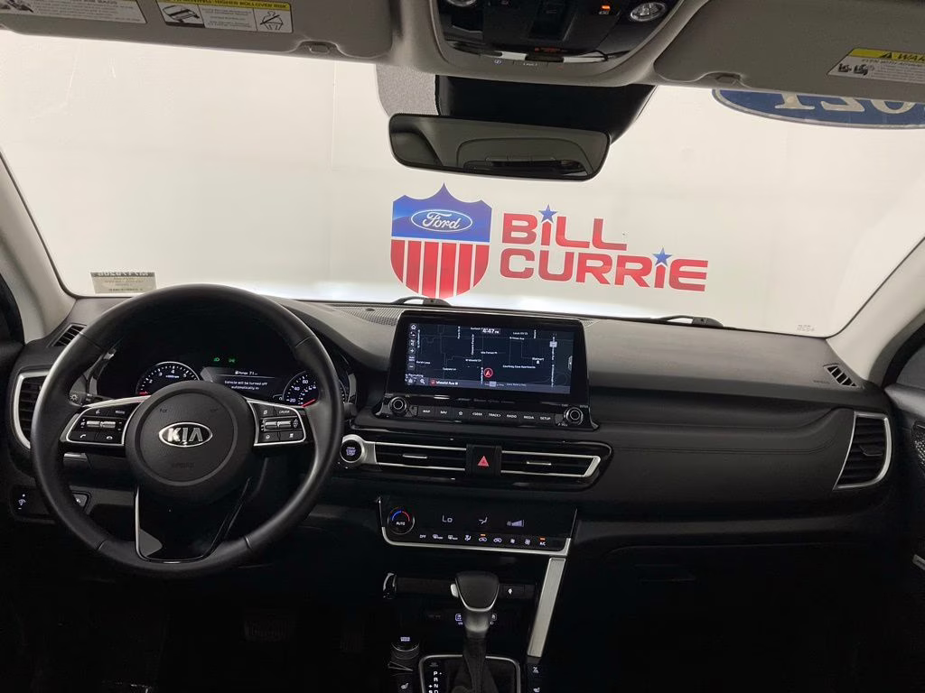 2021 Steel Gray Kia Seltos SX AWD SUV