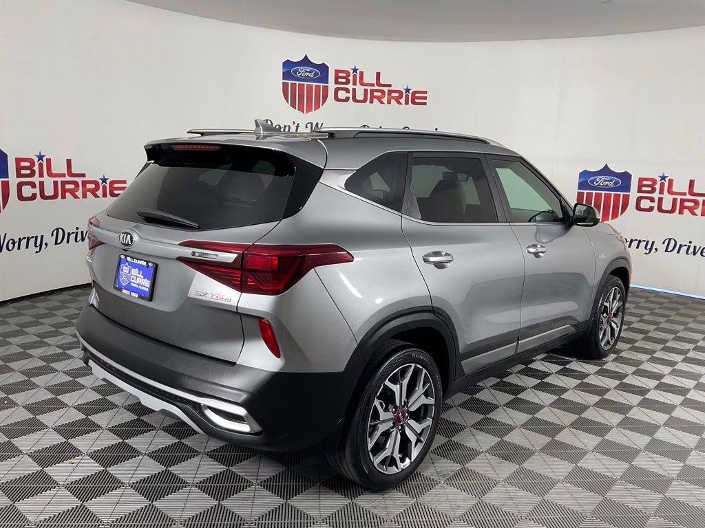 2021 Steel Gray Kia Seltos SX AWD SUV