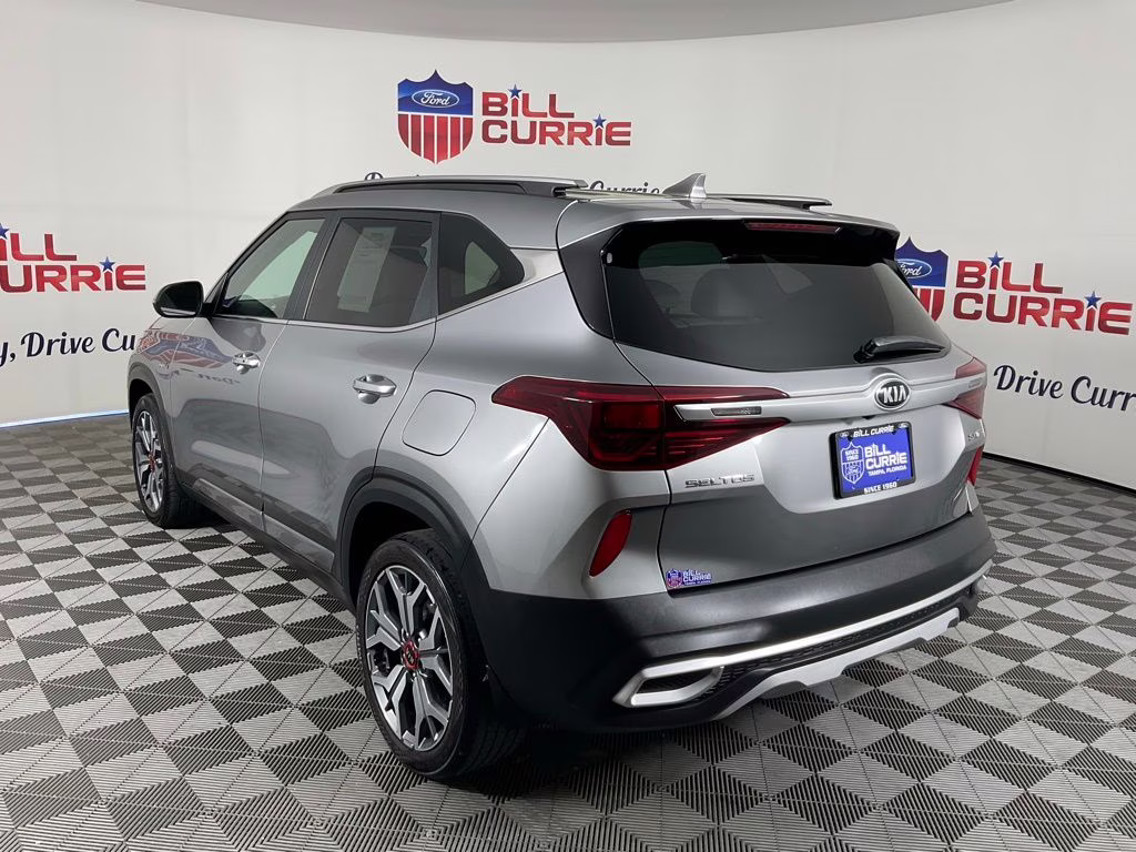 2021 Steel Gray Kia Seltos SX AWD SUV