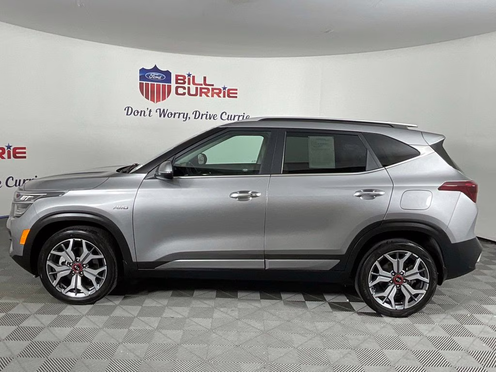 2021 Steel Gray Kia Seltos SX AWD SUV