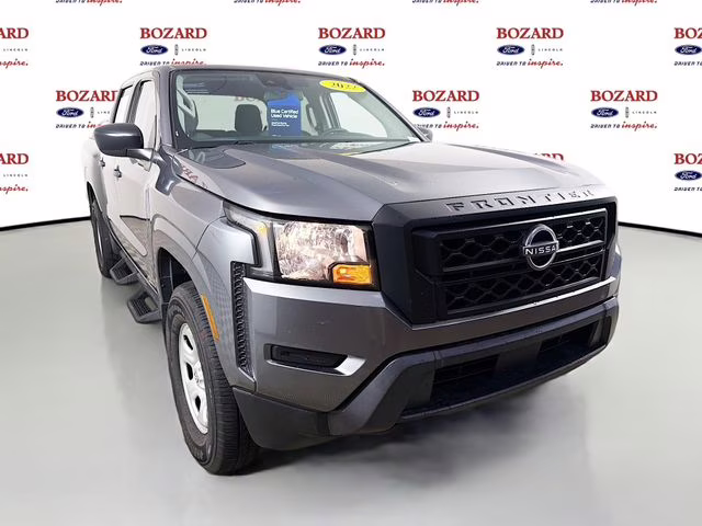 2022 Gun Metallic Nissan Frontier S 4X4 Truck