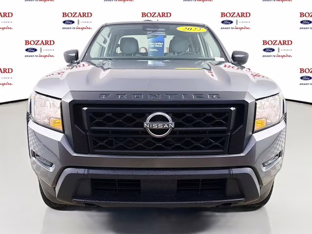 2022 Gun Metallic Nissan Frontier S 4X4 Truck