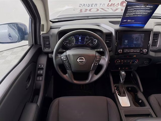 2022 Gun Metallic Nissan Frontier S 4X4 Truck