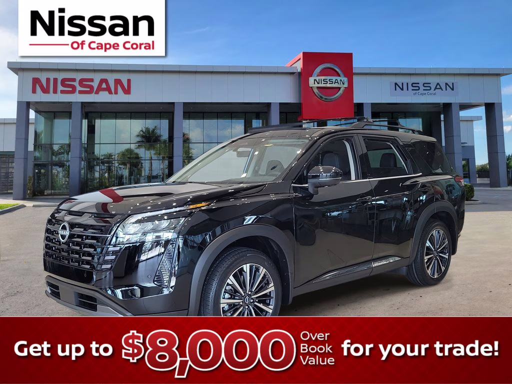 2026 Super Black Nissan Pathfinder Platinum FWD SUV