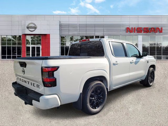 2026 Glacier White Nissan Frontier SV RWD Truck