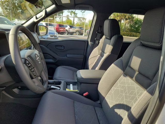 2026 Glacier White Nissan Frontier SV RWD Truck