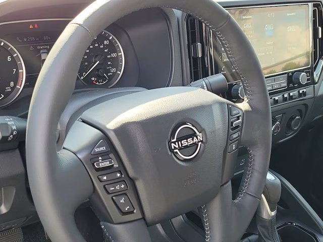 2026 Glacier White Nissan Frontier SV RWD Truck