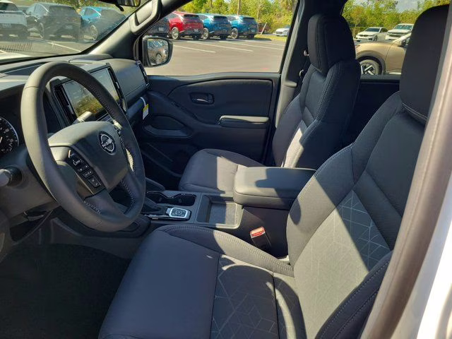 2026 Glacier White Nissan Frontier SV 4X4 Truck