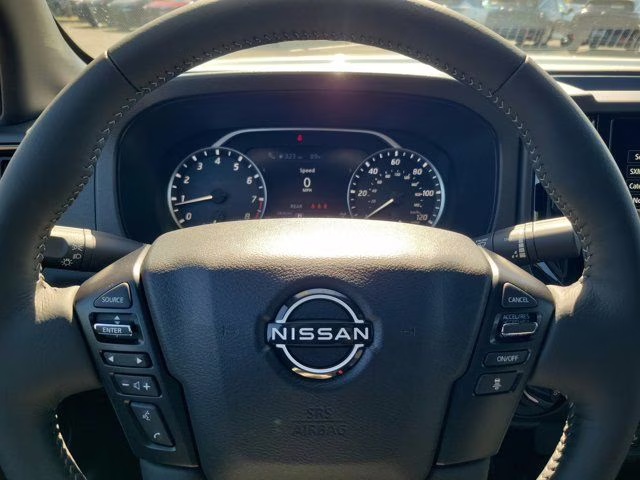 2026 Glacier White Nissan Frontier SV 4X4 Truck